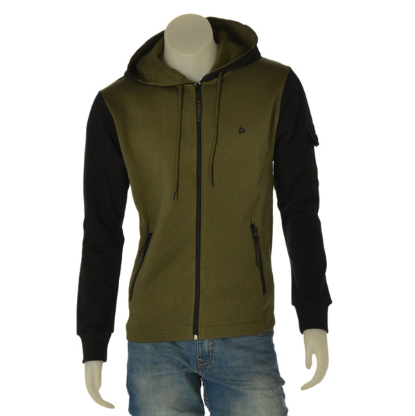 FELPA UOMO CLOSE-UP FULL ZIP CAPPUCCIO TASCHE FELPATA ART. CLF331
