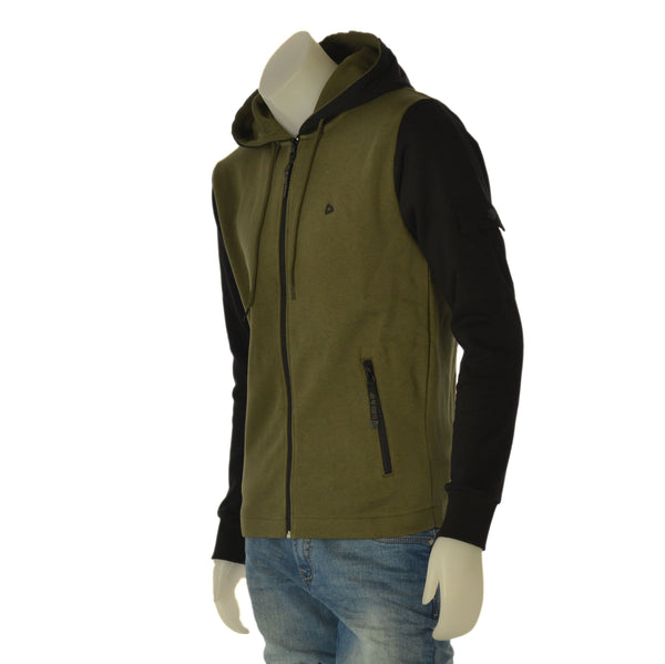 FELPA UOMO CLOSE-UP FULL ZIP CAPPUCCIO TASCHE FELPATA ART. CLF331