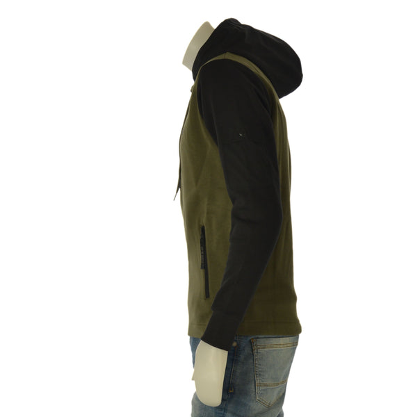 FELPA UOMO CLOSE-UP FULL ZIP CAPPUCCIO TASCHE FELPATA ART. CLF331