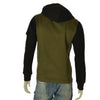 FELPA UOMO CLOSE-UP FULL ZIP CAPPUCCIO TASCHE FELPATA ART. CLF331