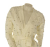 CARDIGAN DONNA CINTURA ROMBI STRASS ART. 3111