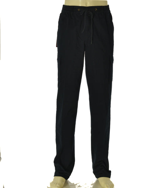 PANTALONE UOMO EUROPEAN PROJECT CARGO TASCHE TASCONI ELASTICO ZIP BOTTONE CALDO COTONE ART. JACOPO-10