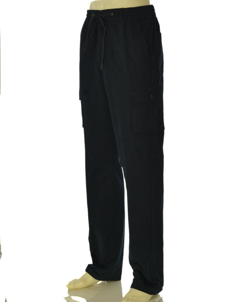 PANTALONE UOMO EUROPEAN PROJECT CARGO TASCHE TASCONI ELASTICO ZIP BOTTONE CALDO COTONE ART. JACOPO-10