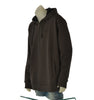 FELPA UOMO COVERI TAGLIE OVER FULL ZIP CAPPUCCIO  TASCHE FELPATA LOGO ART. OFE4685