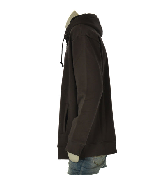 FELPA UOMO COVERI TAGLIE OVER FULL ZIP CAPPUCCIO  TASCHE FELPATA LOGO ART. OFE4685