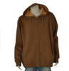 FELPA UOMO COVERI TAGLIE OVER FULL ZIP CAPPUCCIO  TASCHE FELPATA LOGO ART. OFE4685