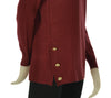 MAGLIONE DONNA COVERI GIROCOLLO SPACCO BOTTONI  ART. DC1209