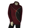 MAGLIONE DONNA COVERI COLLO CIAMBELLA FANTASIA STRASS ART. DC1248