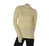 MAGLIONE DONNA VALERIE GIROCOLLO TRECCE LANA MERINO EXTRAFINE ART. 1144