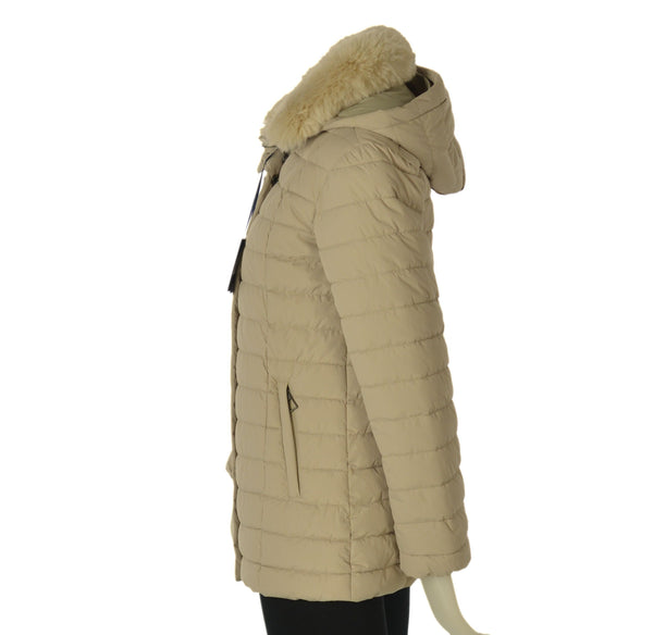 GIACCONE DONNA TALENTI TRAPUNTATO CAPPUCCIO TASCHE ZIP ART. TB111