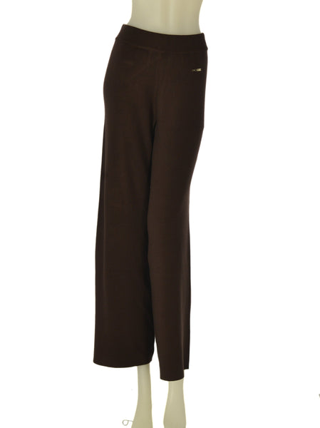 PANTALONE DONNA COVERI MAGLIA MICROCOSTINE PALAZZO ELASTICO ART. DC1211