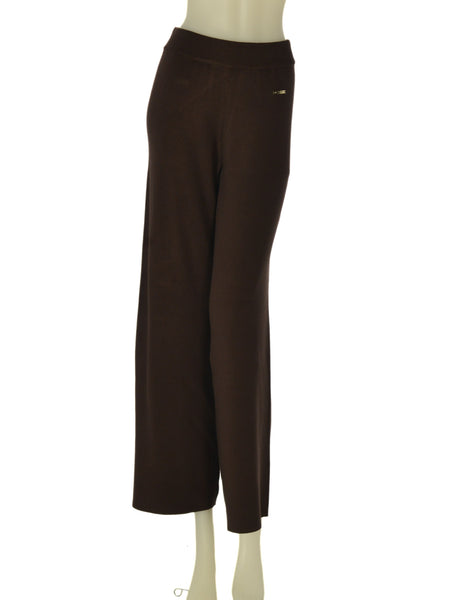 PANTALONE DONNA COVERI MAGLIA MICROCOSTINE PALAZZO ELASTICO ART. DC1211