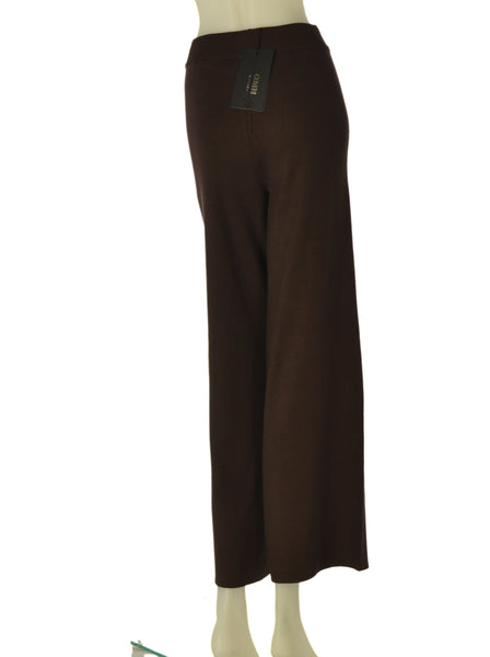 PANTALONE DONNA COVERI MAGLIA MICROCOSTINE PALAZZO ELASTICO ART. DC1211