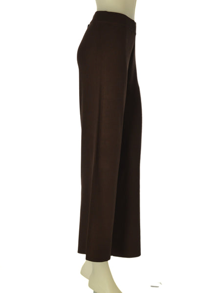 PANTALONE DONNA COVERI MAGLIA MICROCOSTINE PALAZZO ELASTICO ART. DC1211