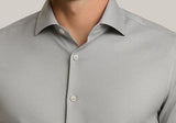Camicia uomo Elle Elle Sporting Mare linea regolare collo mezzo francese tessuto operato manica lunga puro cotone art Flegrei