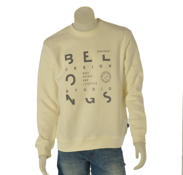 FELPA UOMO LOSAN FELPATA GIROCOLLO STAMPA ART. LMNAP0202 25041