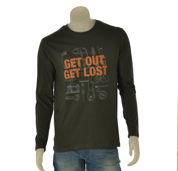 MAGLIA UOMO LOSAN COTONE MANICA LUNGA STAMPA ART. LMNAP0103 25075