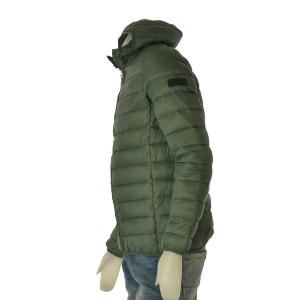 GIUBBETTO UOMO LOSAN TRAPUNTATO CAPPUCCIO TASCHE ZIP ART. LMNAP0302 25008