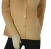CARDIGAN DONNA GAIA B  BOTTONI GIROCOLLO PAILLETTES ART.310