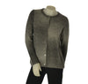 CARDIGAN DONNA GAIA B  BOTTONI GIROCOLLO PAILLETTES ART.310