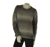 MAGLIONE DONNA GAIA B GIROCOLLO MICRO PAILLETTES LAVORATO ART. 309