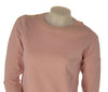 MAGLIONE DONNA GAIA B GIROCOLLO LUREX BOTTONI ART. 330