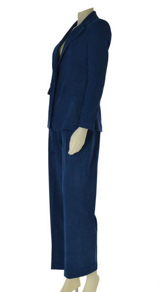 COMPLETO DONNA MATTA GIACCA BOTTONE PANTALONE ZIP TASCHE PASSANTI ART.B19