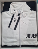 TUTA COTONE FELPATO TEMPO LIBERO UOMO RAGAZZO ZIP SQUADRA JUVENTUS ART. JF101115