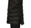 GIACCONE DONNA VIRGINIA BLU LUNGO CAPPUCCIO ZIP BOTTONI IMBOTTITO ART. PRIMIZIA-11L
