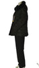 GIACCONE DONNA VIRGINIA BLU TAGLIE OVER TRAPUNTATO ZIP BOTTONI CAPPUCCIO TASCHE ART. CONF-DARLA-41C
