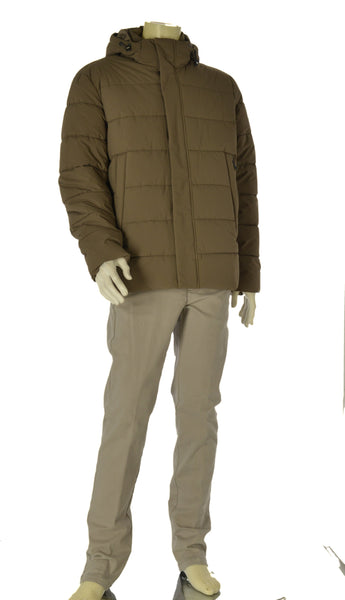 GIUBBOTTO UOMO SEA BARRIER ZIP BOTTONI TASCHE CAPPUCCIO POLSINI ANTIVENTO ANTIPIOGGIA ART.COAST