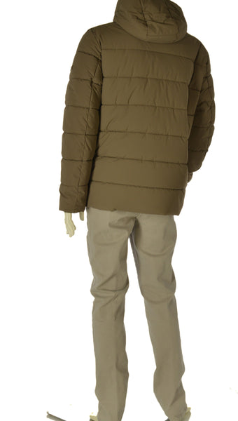 GIUBBOTTO UOMO SEA BARRIER ZIP BOTTONI TASCHE CAPPUCCIO POLSINI ANTIVENTO ANTIPIOGGIA ART.COAST