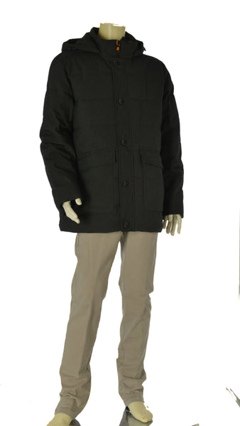 GIUBBINO UOMO SEA BARRIER ZIP BOTTONI TASCHE POLSINO CAPPUCCIO ANTIVENTO ANTIPIOGGIA ART.BUSSEL
