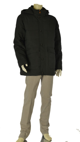 GIUBBINO UOMO SEA BARRIER ZIP BOTTONI TASCHE POLSINO CAPPUCCIO ANTIVENTO ANTIPIOGGIA ART.BUSSEL