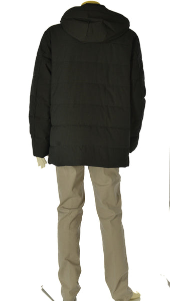 GIUBBINO UOMO SEA BARRIER ZIP BOTTONI TASCHE POLSINO CAPPUCCIO ANTIVENTO ANTIPIOGGIA ART.BUSSEL