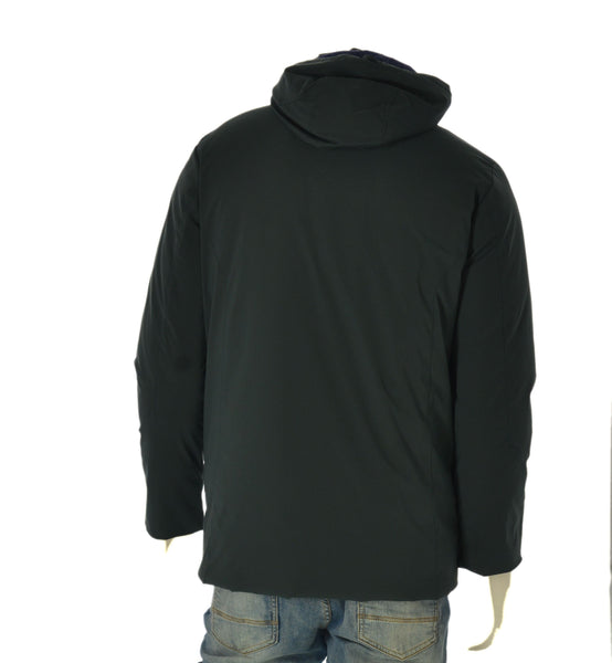 GIUBBINO UOMO SEA BARRIER ZIP BOTTONI TASCHE CAPPUCCIO ANTIVENTO ANTIPIOGGIA ART.LISMORE