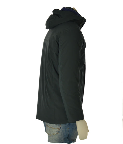 GIUBBINO UOMO SEA BARRIER ZIP BOTTONI TASCHE CAPPUCCIO ANTIVENTO ANTIPIOGGIA ART.LISMORE
