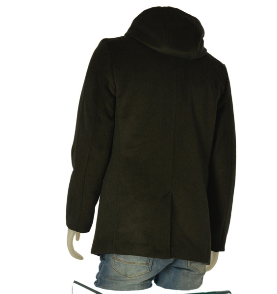 GIACCONE UOMO SEA BARRIER ZIP BOTTONI CAPPUCCIO TASCHE FODERATO ART.KONE-116M