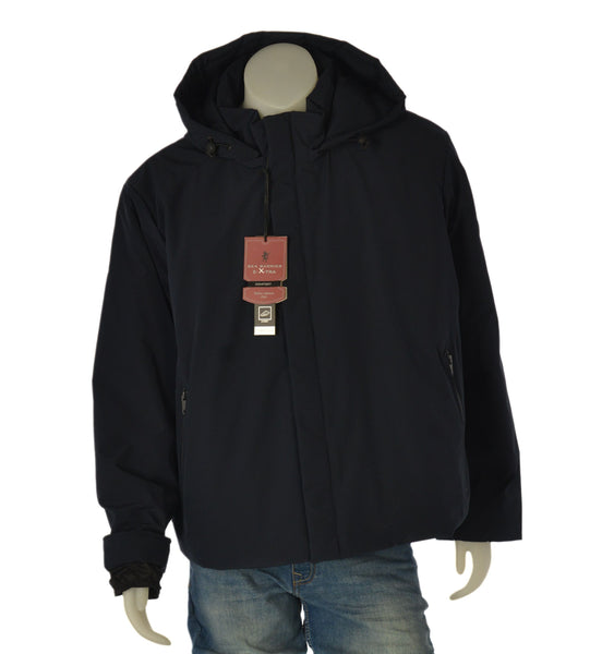 GIACCONE UOMO SEA BARRIER TAGLIE OVER TRAPUNTATO CAPPUCCIO ZIP TASCHE ART. CONF-MESAK-37M