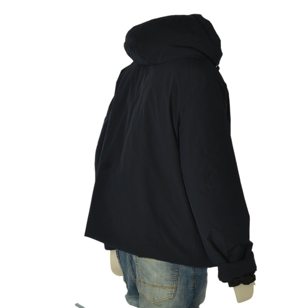 GIACCONE UOMO SEA BARRIER TAGLIE OVER TRAPUNTATO CAPPUCCIO ZIP TASCHE ART. CONF-MESAK-37M