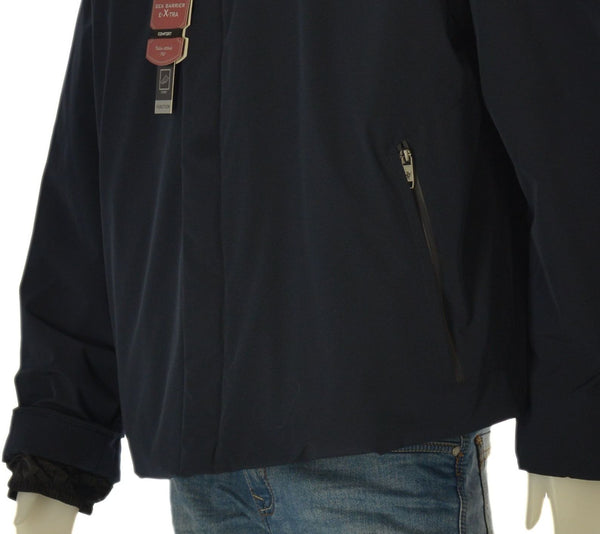 GIACCONE UOMO SEA BARRIER TAGLIE OVER TRAPUNTATO CAPPUCCIO ZIP TASCHE ART. CONF-MESAK-37M