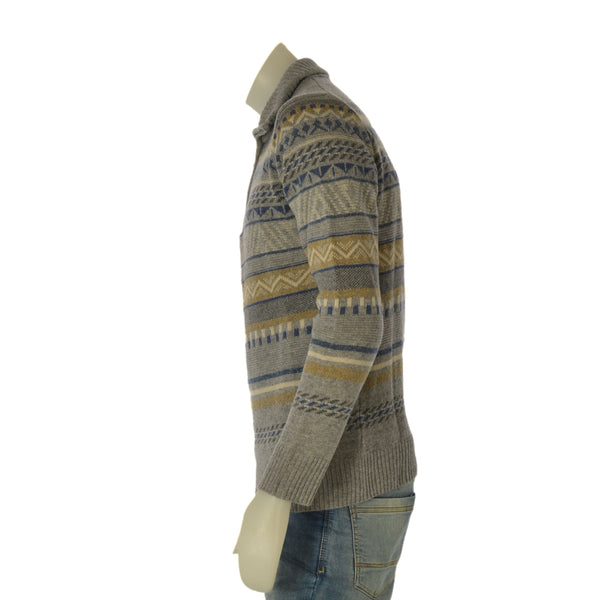 MAGLIONE UOMO RE DEL MARE CAMIONISTA ZIP LANA FANTASIA ART. 22.5732