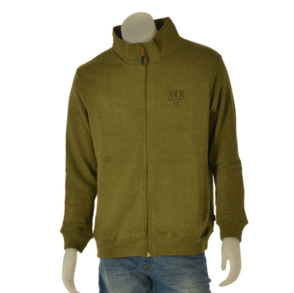 MAGLIONE UOMO AVIREX FULL ZIP TASCHE FELPATO ART. AX0677