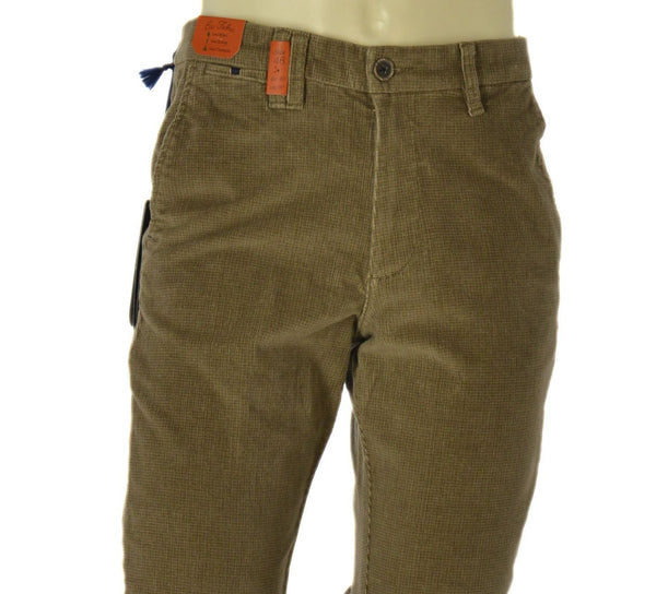 PANTALONI UOMORAGAZZO SEA BARRIER ZIP BOTTONE TASCHE TASCHINO VELLUTO LAVORATO MODERN FIT ART.JASON