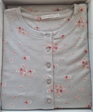 CAMICIA DA NOTTE DONNA IN FANTASIA FLOREALE SERAFINO TERMO COTONE NOTTINGHAM ART. NPA439