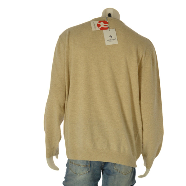 MAGLIONE UOMO SPORTING MARE TAGLIE OVER GIROCOLLO BASICO LANA ART. 2960 80OS