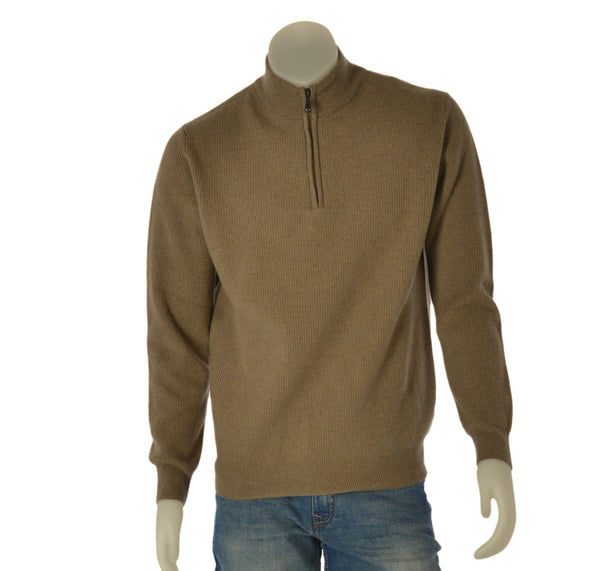 MAGLIONE UOMO SPORTING MARE LUPETTO MEZZA ZIP LANA ART. 2630 40Z