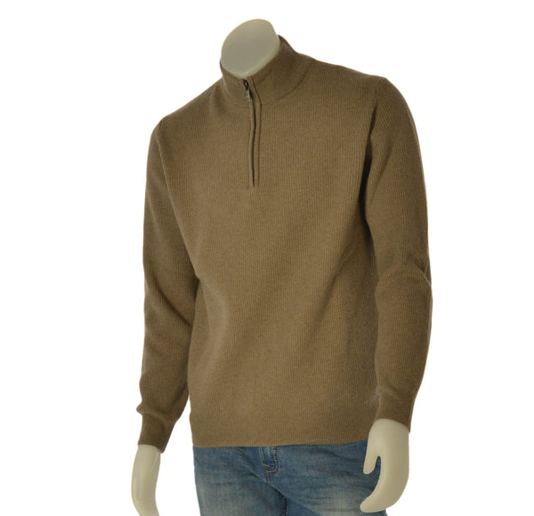 MAGLIONE UOMO SPORTING MARE LUPETTO MEZZA ZIP LANA ART. 2630 40Z