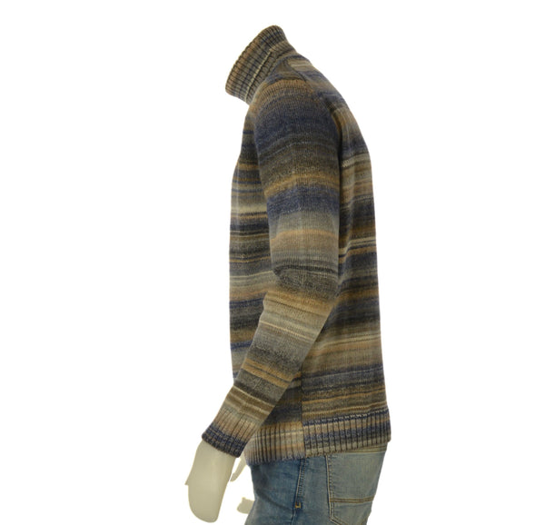 MAGLIONE UOMO  ENRICO COVERI DOLCEVITA FANTASIA LANA ART. EC246