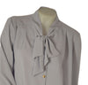 CAMICIA DONNA MYASTREET MANICA LUNGA FIOCCO BOTTONI ART. ESC156-90